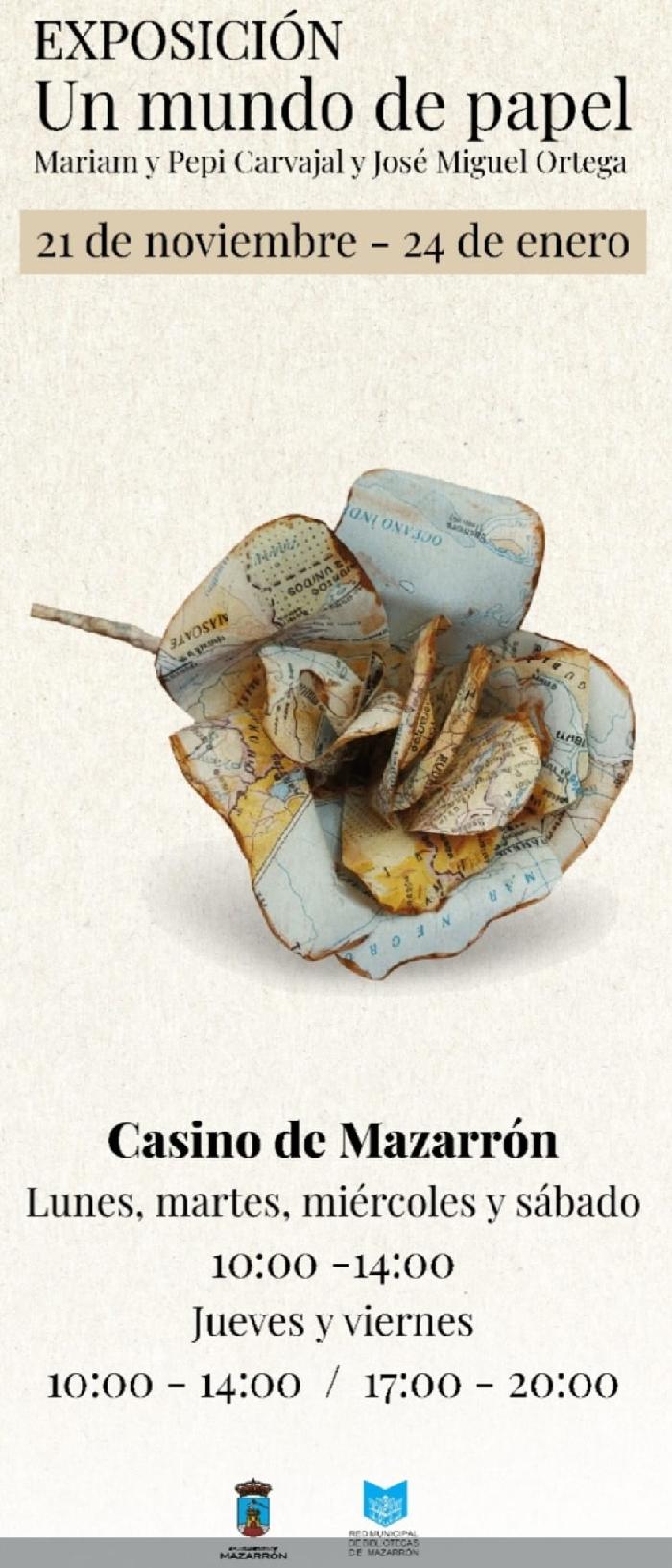 EXPOSICI�N UN MUNDO DE PAPEL