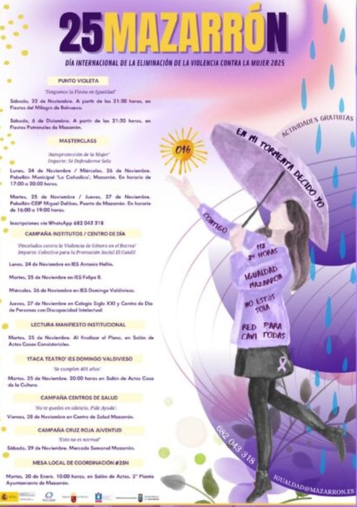  25N  D�A INTERNACIONAL DE LA ELIMINACI�N DE LA VIOLENCIA CONTRA LAS MUJERES 