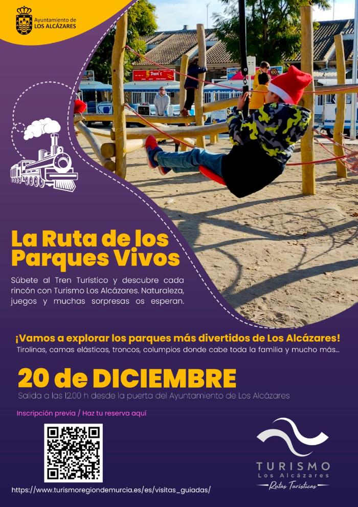 RUTA EN TREN TURISTICO PARQUES VIVOS