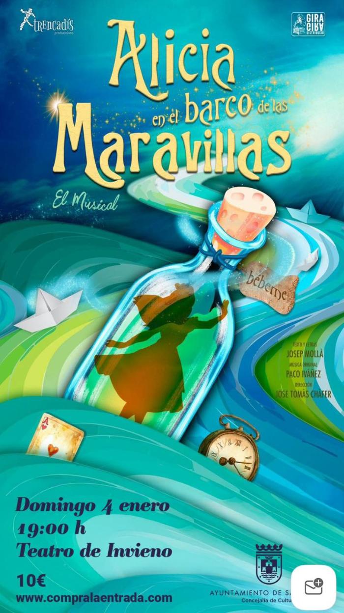 EL MUSICAL ALICIA EN EL BARCO DE LAS MARAVILLAS