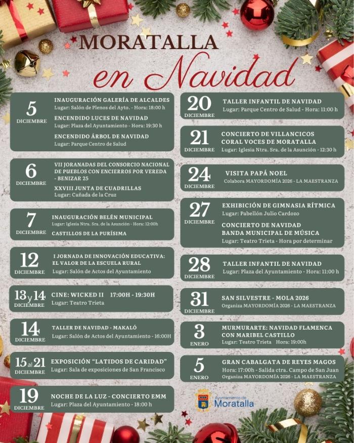 MORTALLA EN NAVIDAD. PROGRAMACI�N