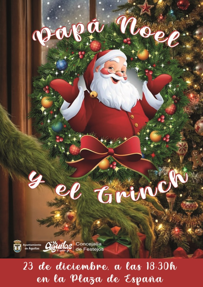 PAP� NOEL Y EL GRINCH 