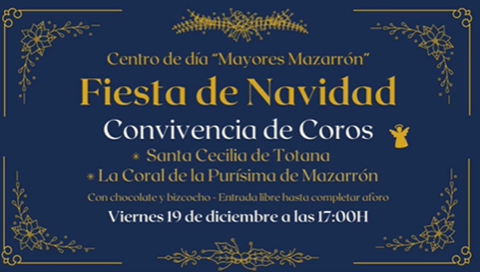  Fiesta de Navidad en el Centro de D�a 
