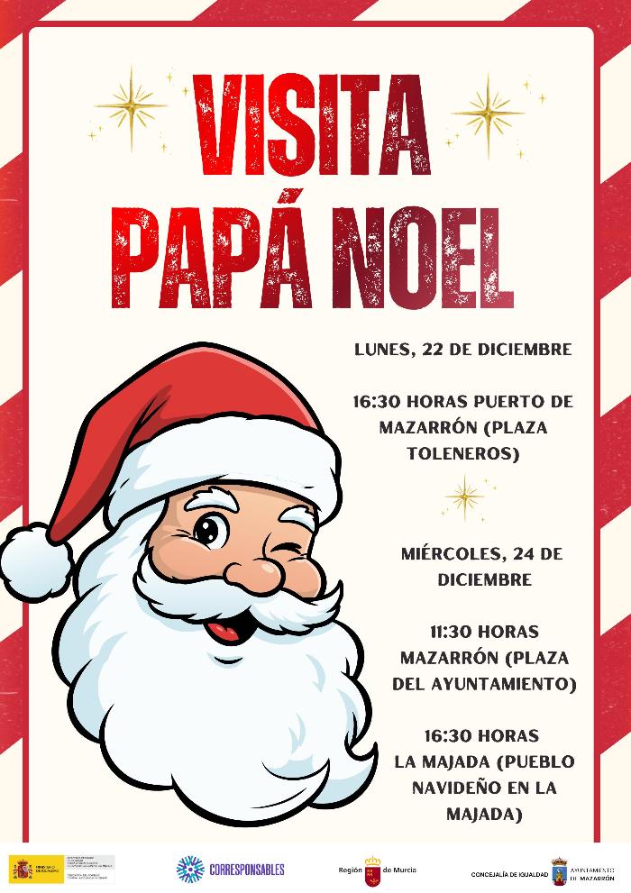  Visita de Pap� Noel en Mazarr�n 