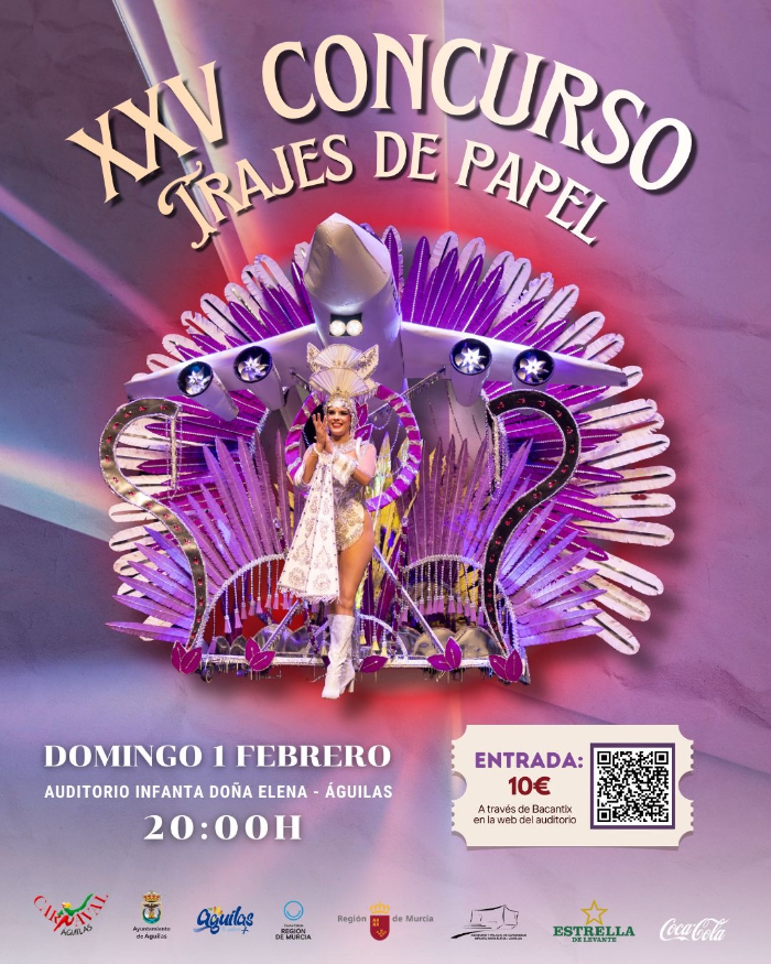 XXV CONCURSO DE TRAJES DE PAPEL 
