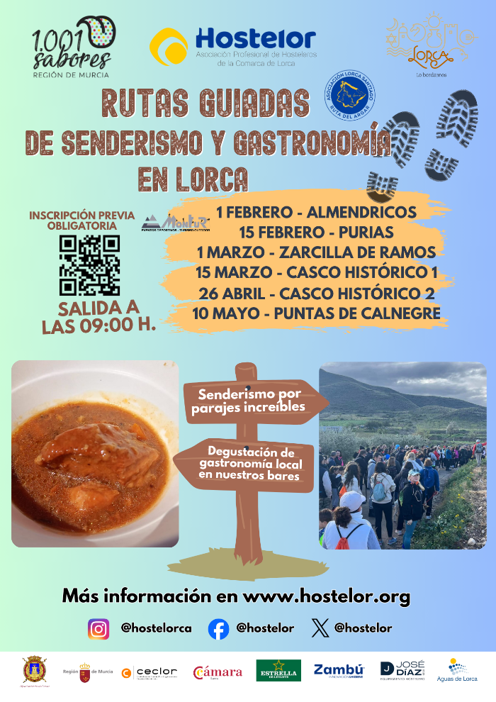 RUTAS DE SENDERISMO Y GASTRONOM�A LOCAL EN PEDAN�AS Y CASCO HIST�RICO