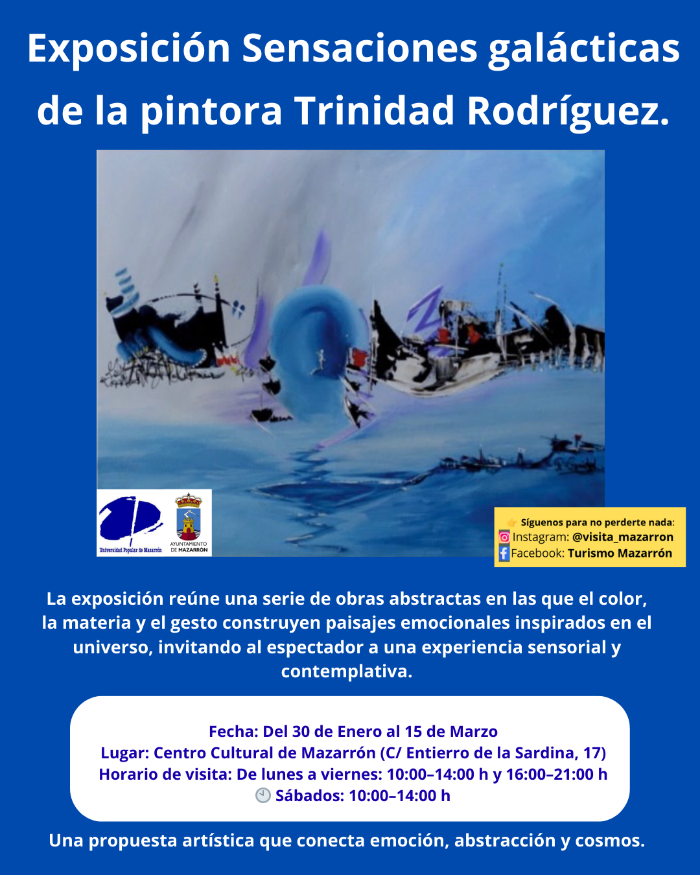 Exposici�n sensaciones gal�cticas