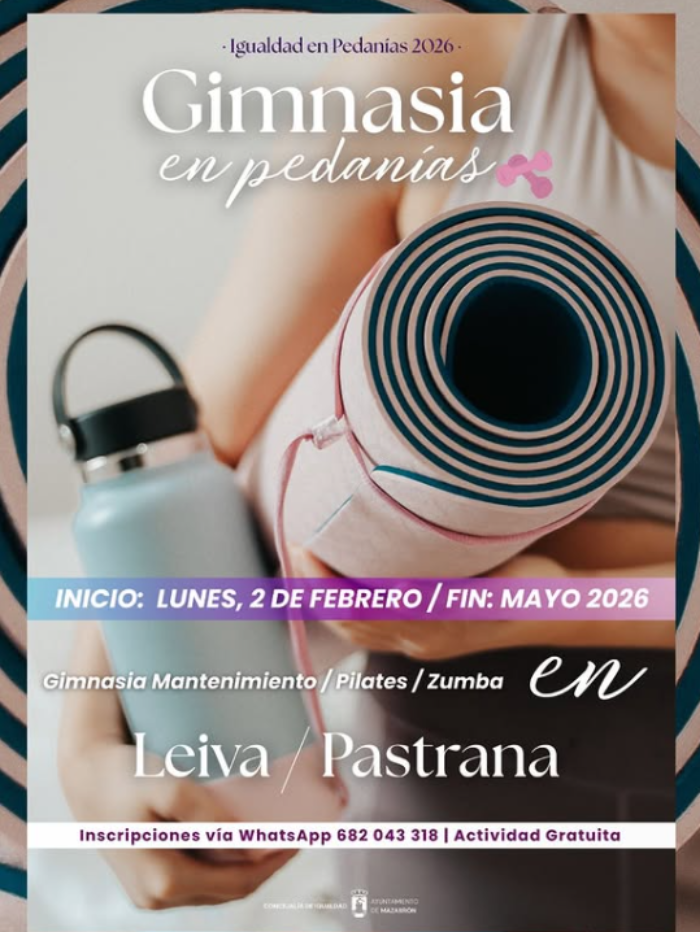 Gimnasia en pedan�as.  actividad gratuita
