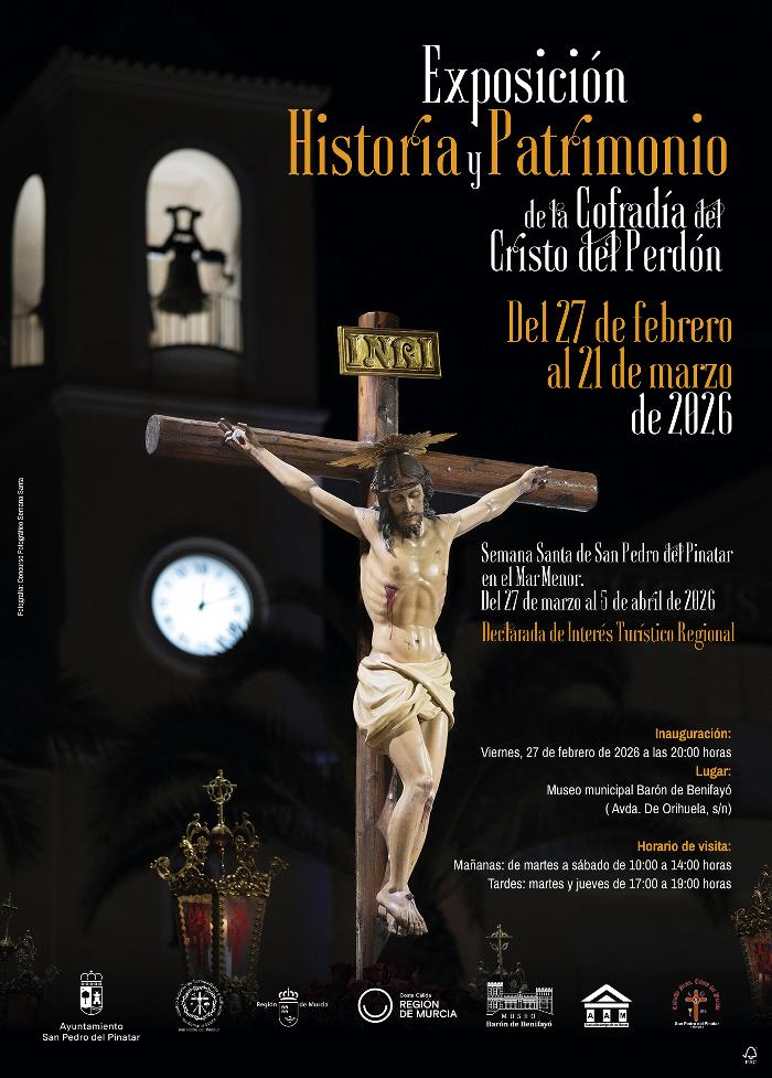 Exposici�n patrimonio e historia de la cofradia del Cristo del perd�n