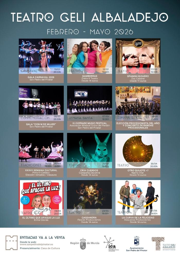 Programaci�n teatro geli albaladejo