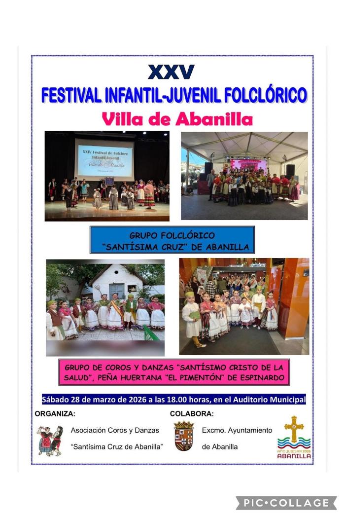 XXV Festival infantil-juvenil folcl�rico villa de Abanilla