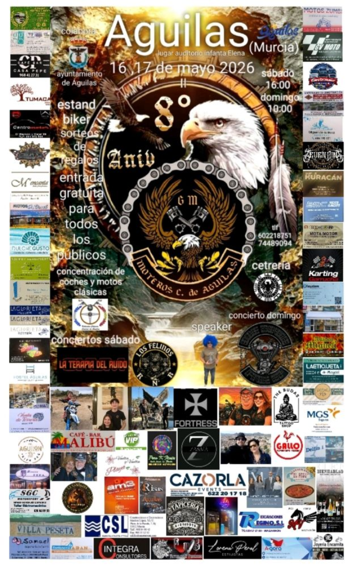 VIIi Aniversario moteros c. de �guilas 