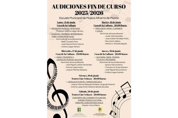 Concierto de la Banda de la escuela municipal de m�sica y ateneo m�sico cultural maestro jos� antonio ayala