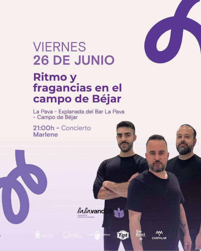 Ritmo y fragancias en el campo de bejar con el concierto de marlene