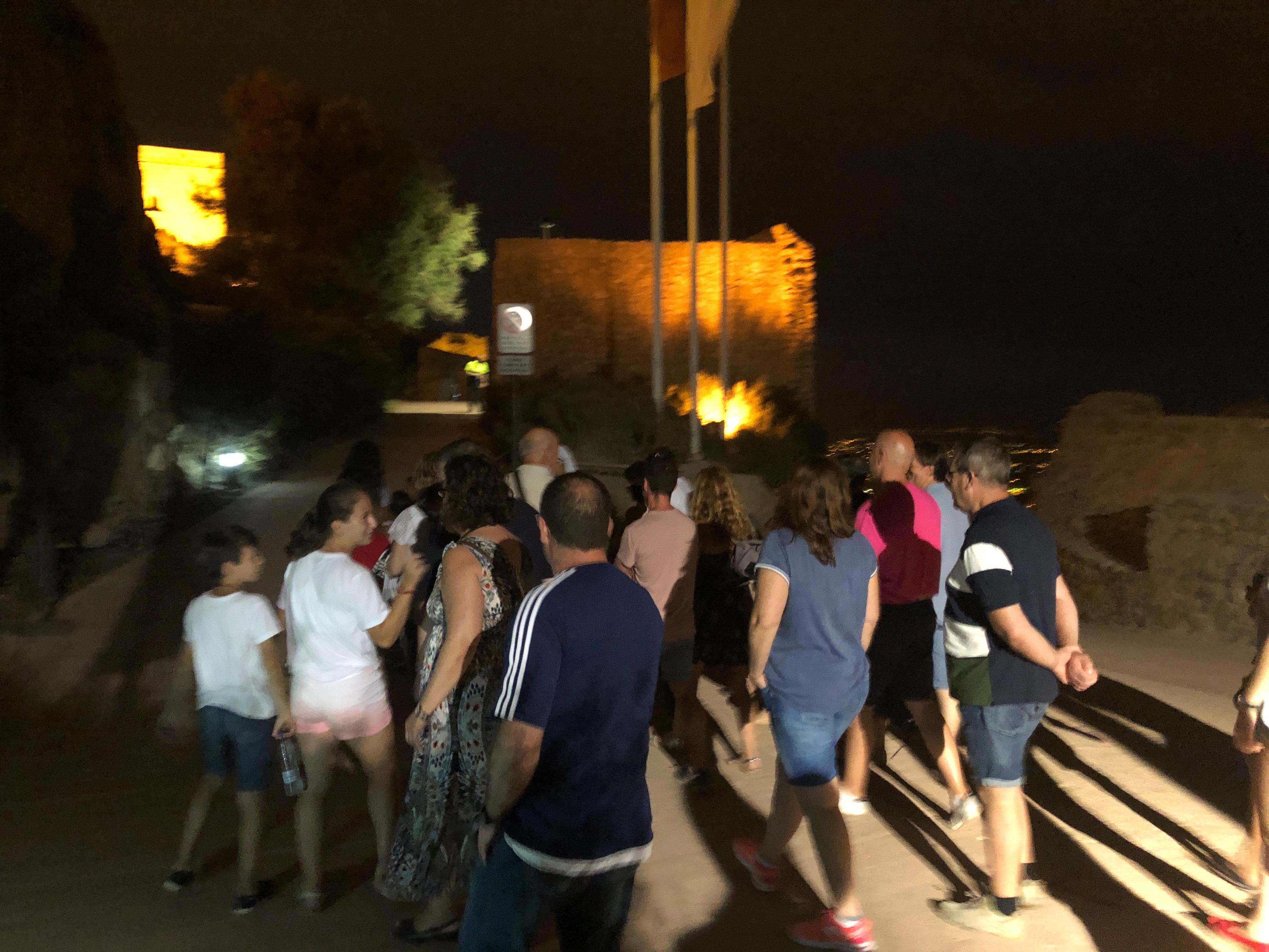 Paquete agosto visita teatralizada nocturna en el Castillo de Lorca + cena en las caballerizas del Castillo
