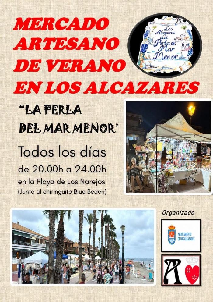 Mercado artesano de verano.
