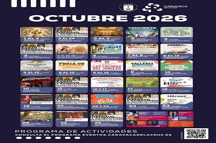 PROGRAMACI�N CULTURAL OCTUBRE 2026