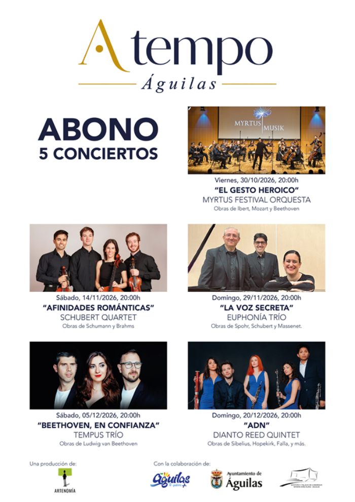 A tempo �guilas 