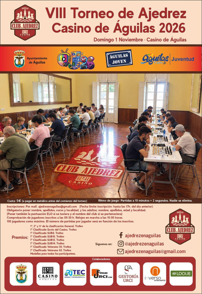 VIIi torneo de ajedrez �guilas 
