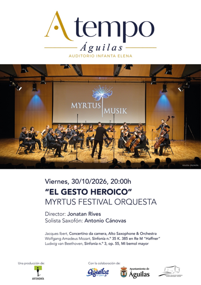 El gesto her�ico. myrtus Festival orquesta 
