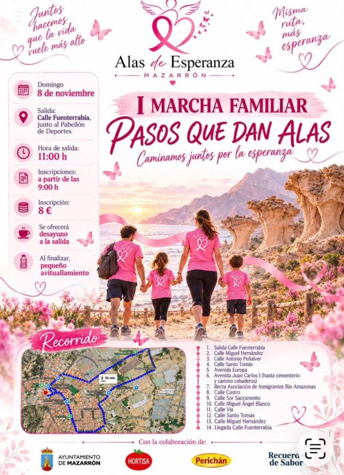  i marcha familiar pasos que dan alas