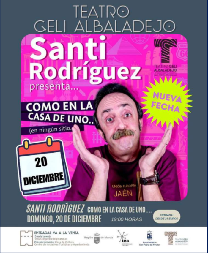 Como en la casa de uno... santi rodr�guez 