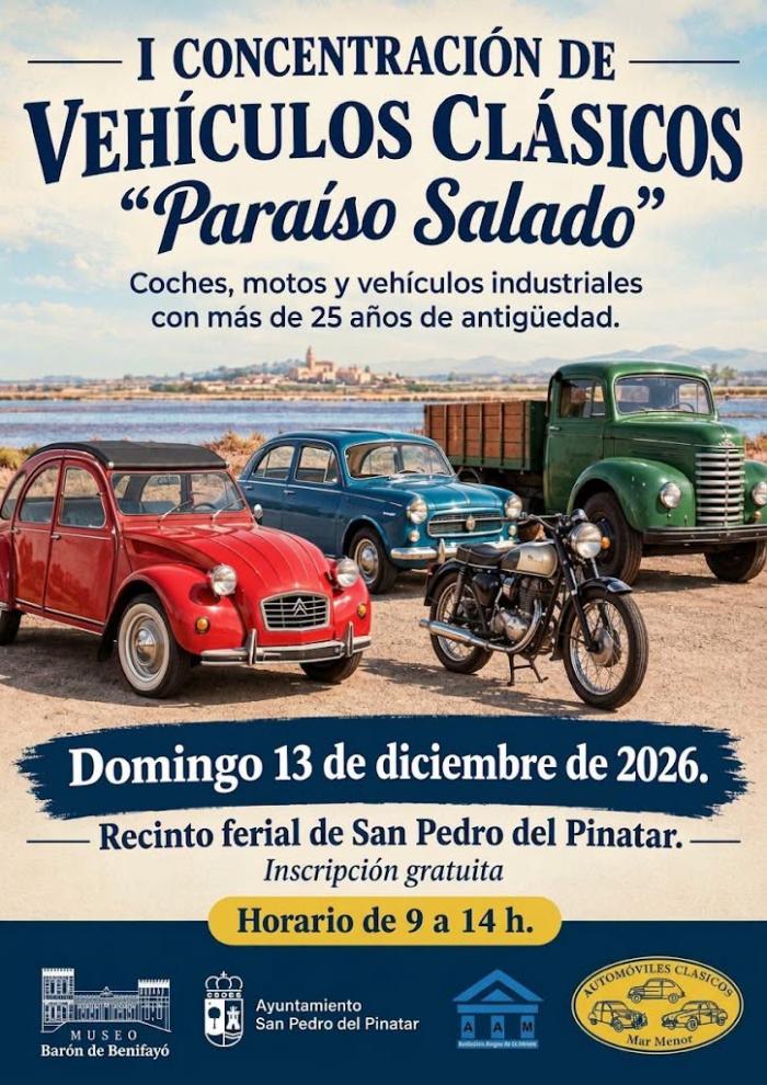 I concentraci�n de veh�culos cl�sicos para�so salado