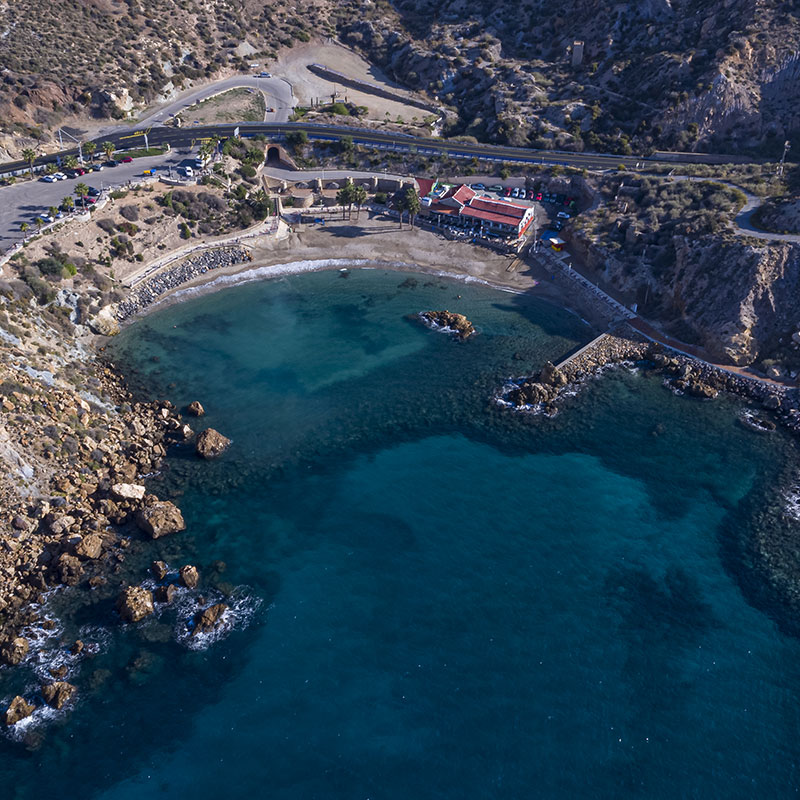Wild beaches in Cartagena