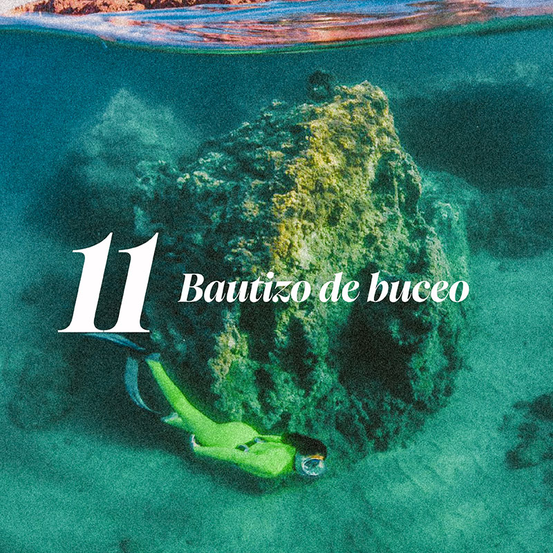 Bautizo de buceo