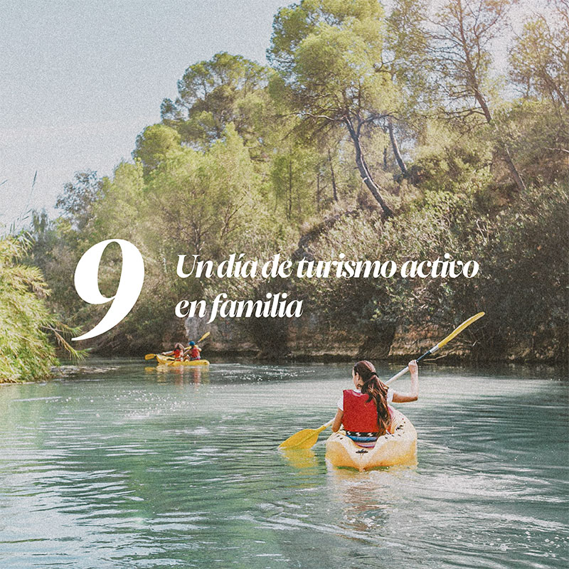 Rafting por el Segura en familia