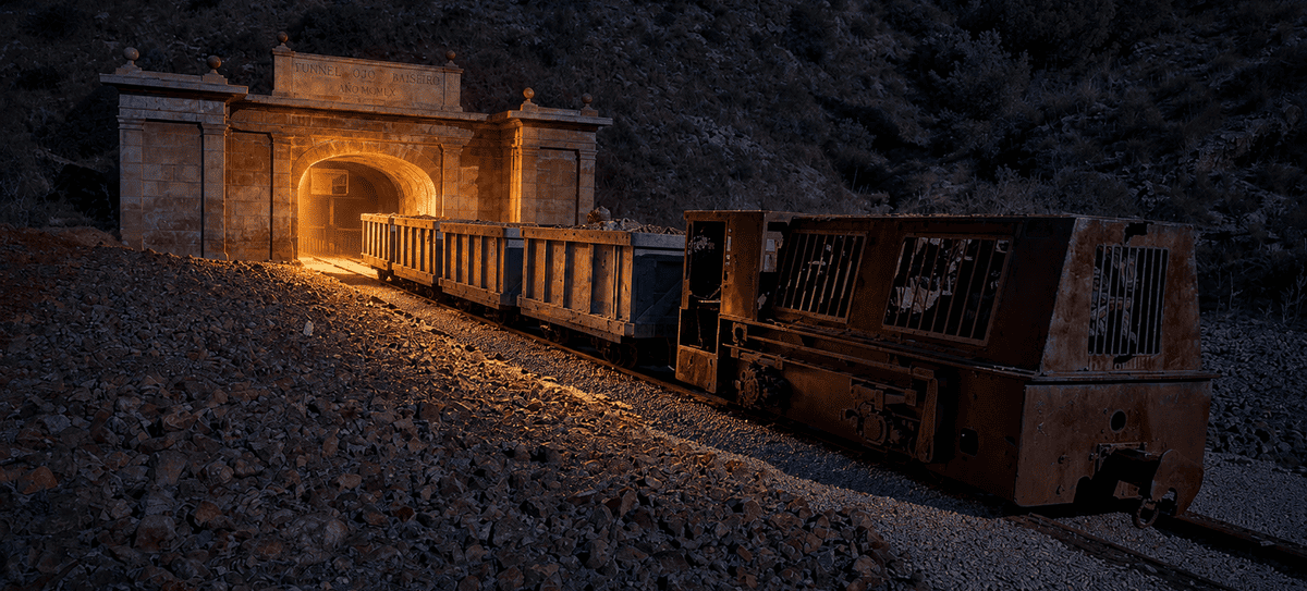 tunel minero portam