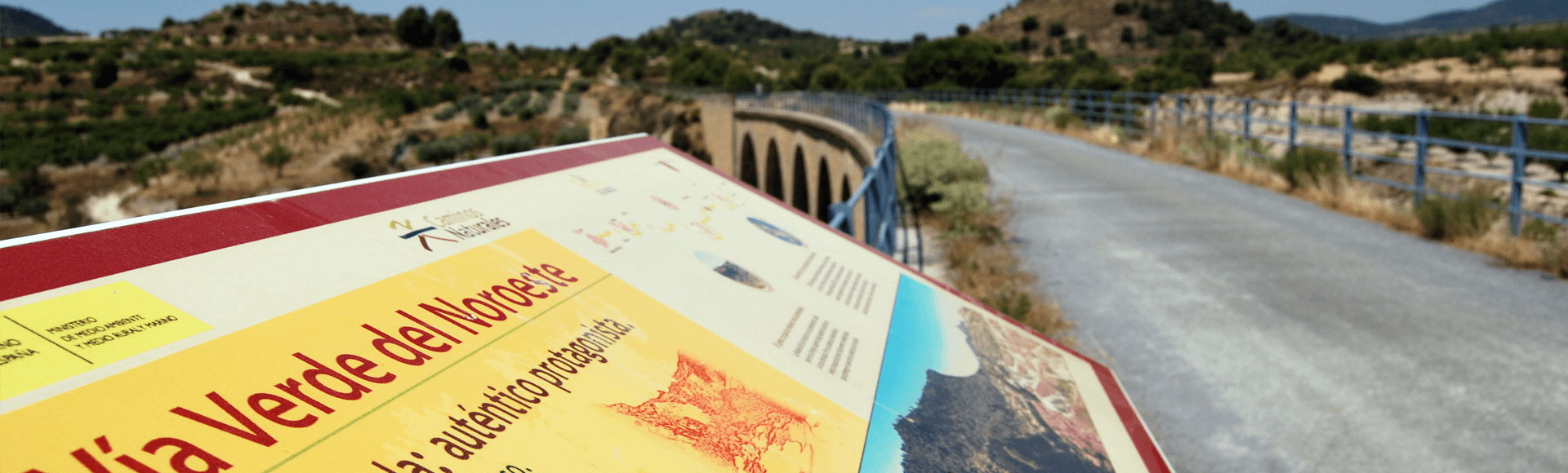 Connexion entre Voies Vertes. Totana- Caravaca de la Cruz