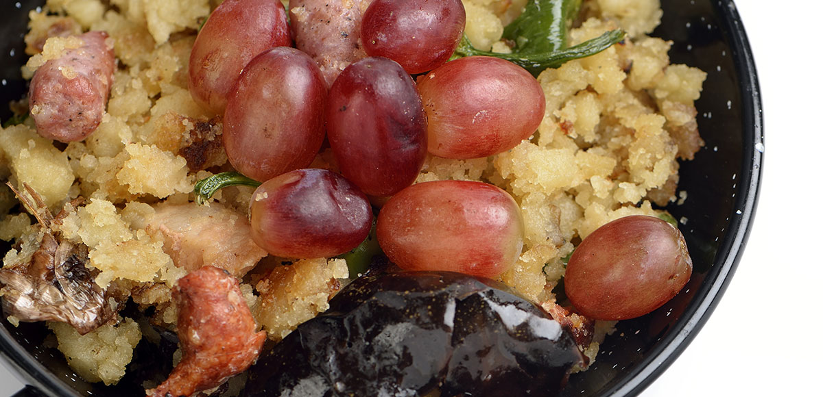 Was kann man hier einkaufen oder essen?