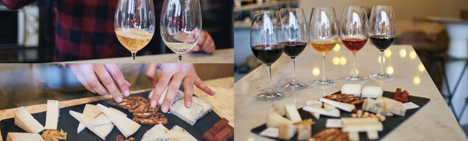 Was kann man hier einkaufen oder essen?