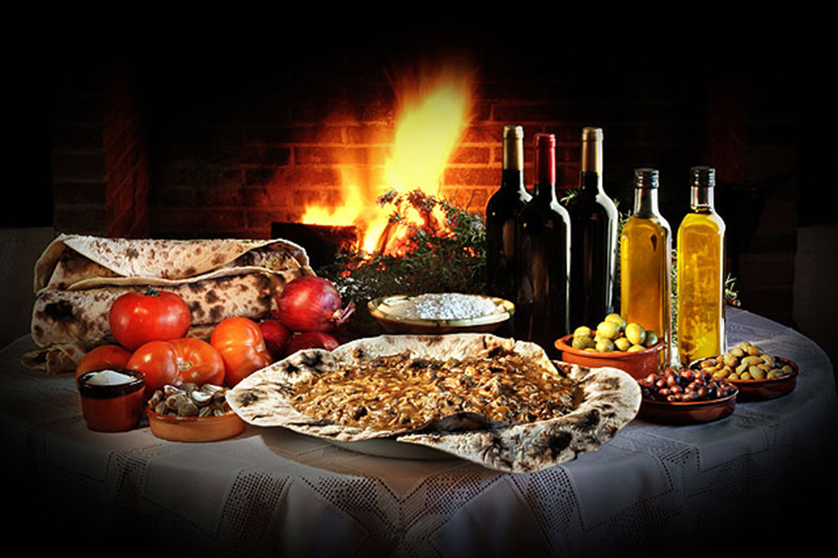 Was kann man hier einkaufen oder essen?