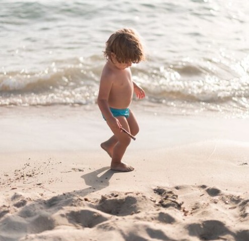 Playas para ni�os en el Mar Menor