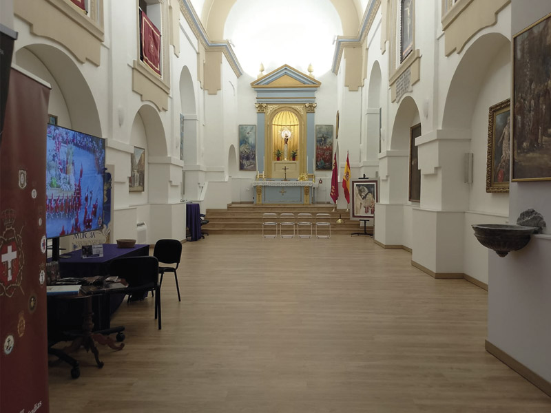 ERMITA DEL PILAR, SEDE DEL REAL Y MUY ILUSTRE CABILDO SUPERIOR DE COFRAD�AS DE MURCIA
