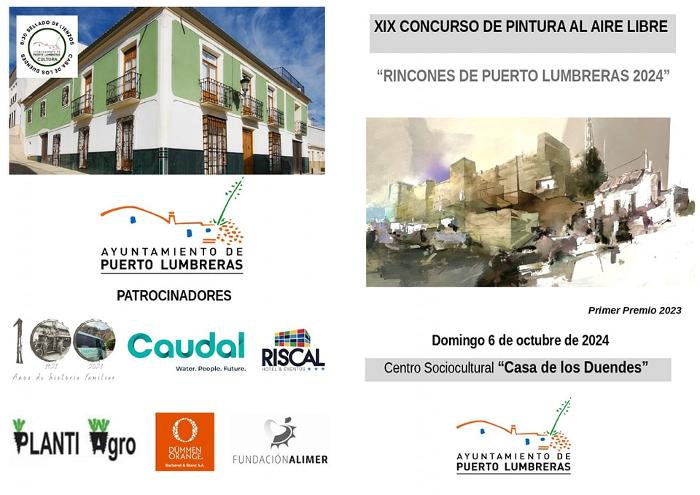  XIX CONCURSO DE PINTURA AL AIRE LIBRE `RINCONES DE PUERTO LUMBRERAS