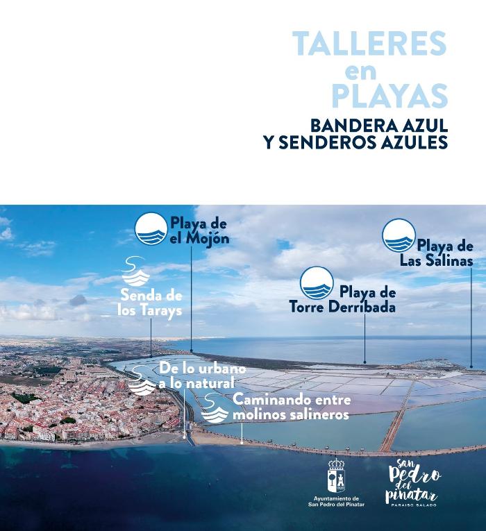 TALLERES MEDIOAMBIENTALES EN PLAYAS BANDERA AZUL TALLERES MEDIOAMBIENTALES EN PLAYAS BANDERA AZUL