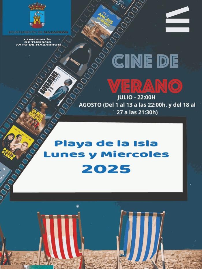 CINE DE VERANO MAZARRÓN 2025 CINE DE VERANO MAZARRÓN 2025