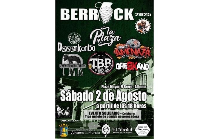 FESTIVAL SOLIDARIO BERROCK 2025 FESTIVAL SOLIDARIO BERROCK 2025