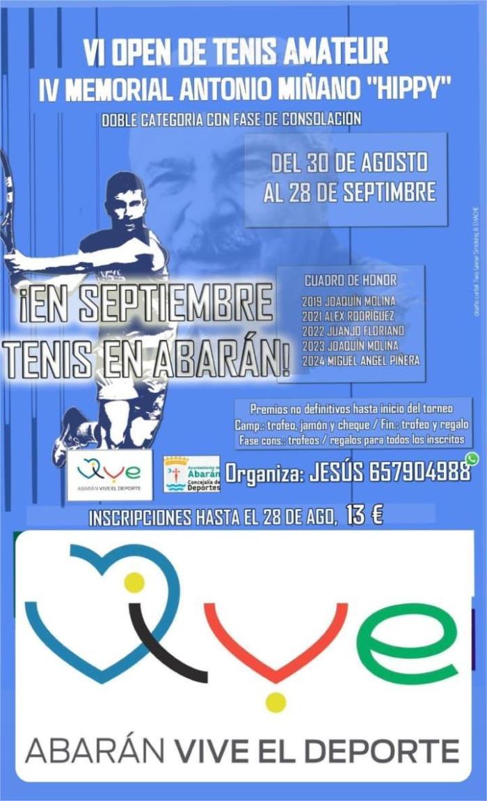 VI OPEN DE TENIS AMATEUR