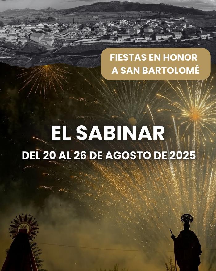 PROGRAMA DE FIESTAS DE EL SABINAR - MORATALLA
