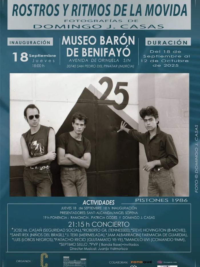 EXPOSICION FOTOGRAFICA ROSTROS Y RITMO DE LA MOVIDA