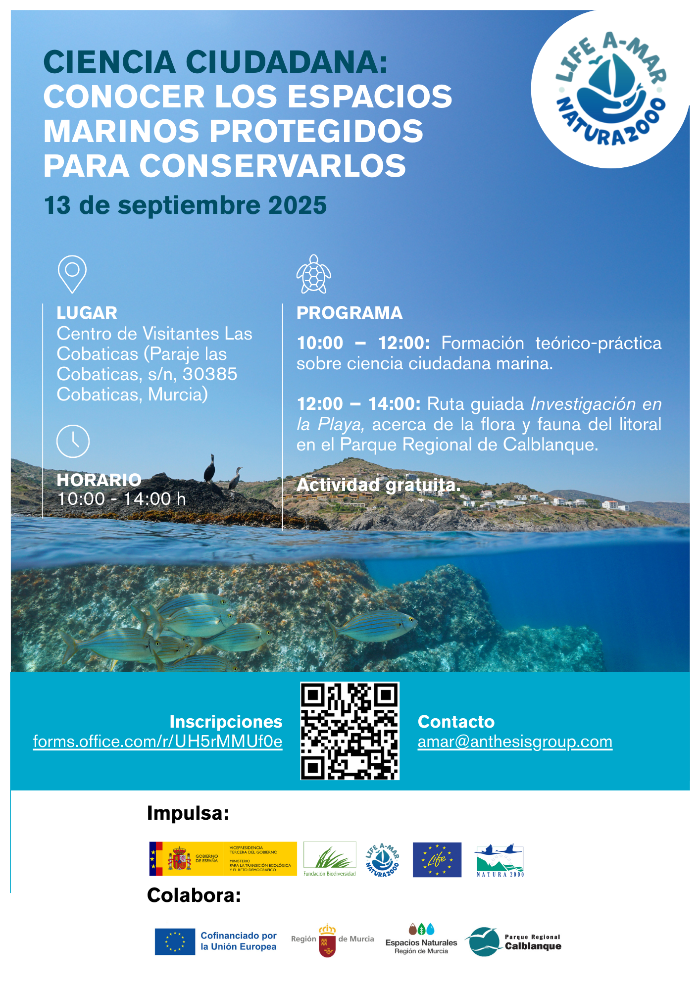 CALBLANQUE CONOCE LOS ESPACIOS MARINOS CALBLANQUE CONOCE LOS ESPACIOS MARINOS