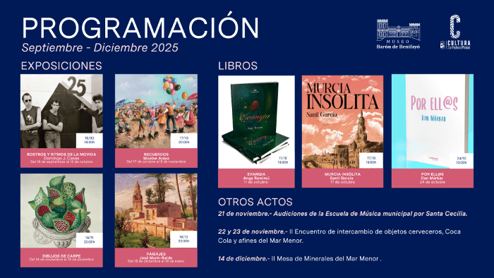 PROGRAMACION CULTURAL MUSEO PALACIO BARON DE BENIFAYO