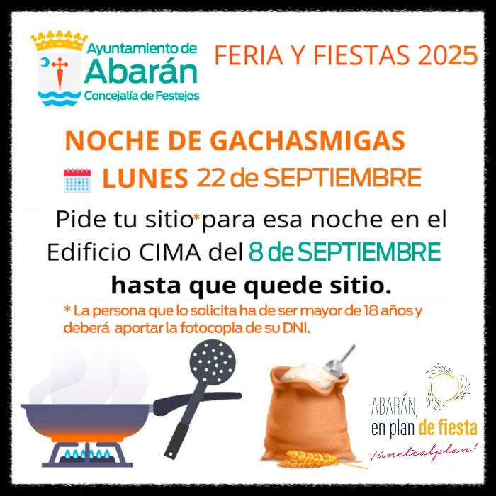 NOCHE DE GACHASMIGAS