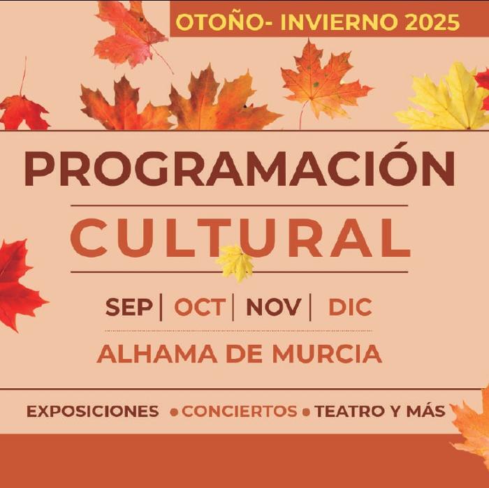 PROGRAMACIÓN CULTURAL SEP-OCT-NOV-DIC 2025 PROGRAMACIÓN CULTURAL SEP-OCT-NOV-DIC 2025
