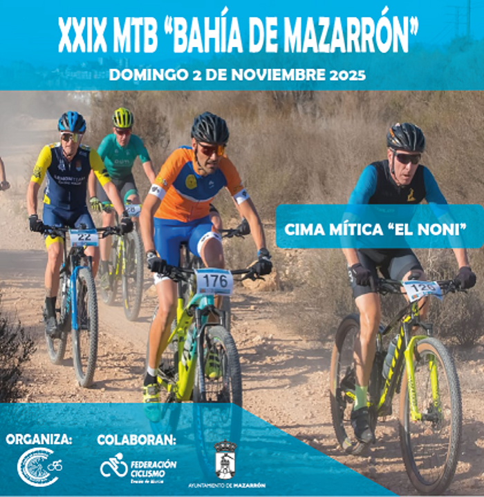 XXIX MARCHA MTB BAHÍA DE MAZARRÓN XXIX MARCHA MTB BAHÍA DE MAZARRÓN