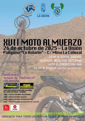 XVII MOTO ALMUERZO XVII MOTO ALMUERZO